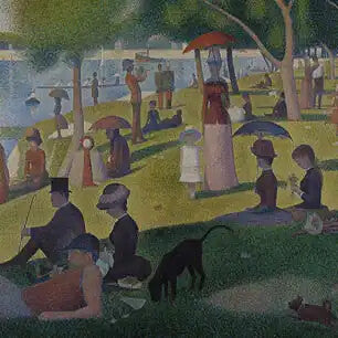 GEORGES SEURAT Canvas Art Prints