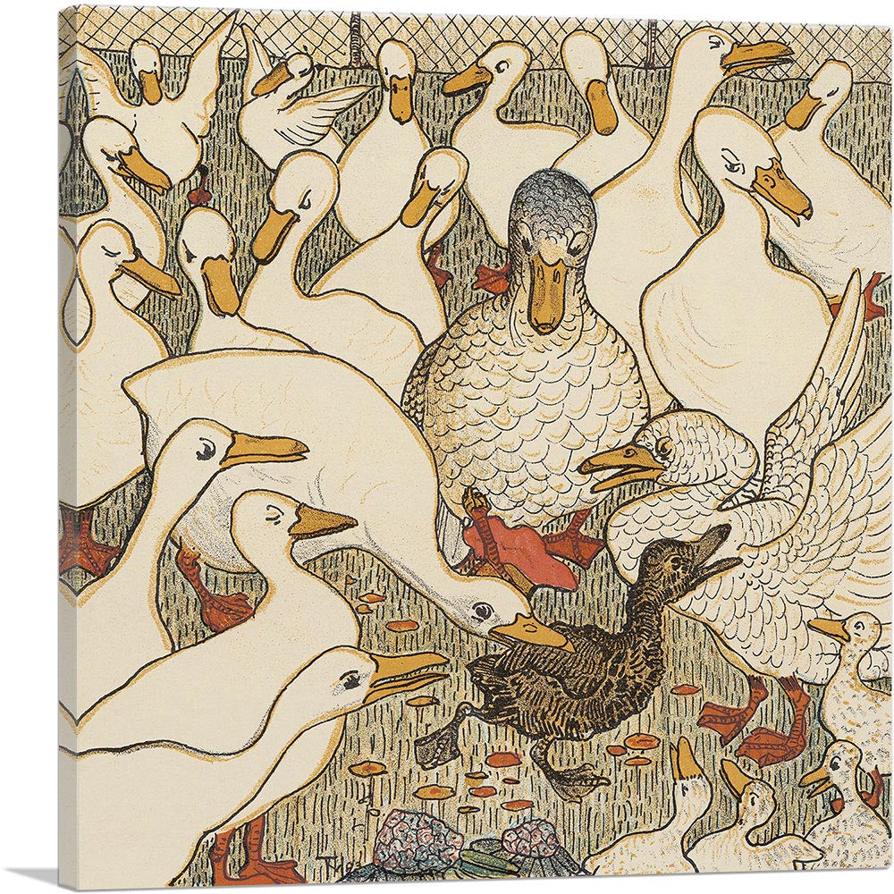 Illustration From The Ugly Duckling