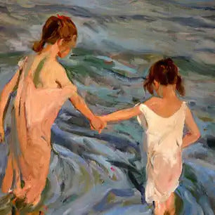 JOAQUIN SOROLLA Y BASTIDA Canvas Art Prints