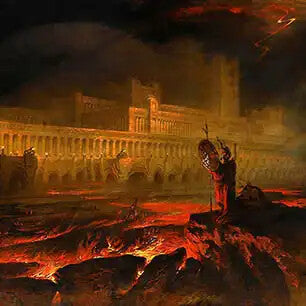 JOHN MARTIN Canvas Art Prints