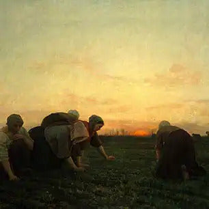 JULES BRETON Canvas Art Prints