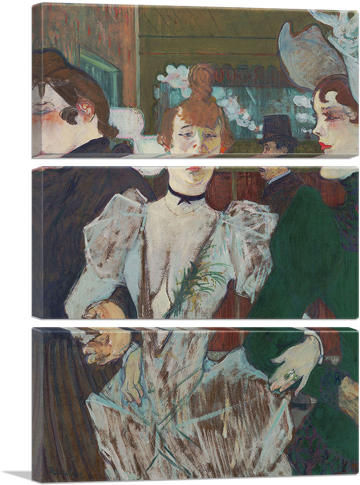 La Goulue at the Moulin Rouge With Two Women 1892