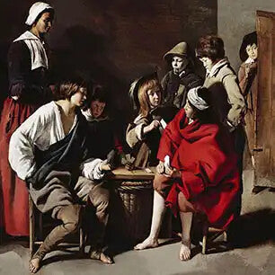 LOUIS LE NAIN Canvas Art Prints