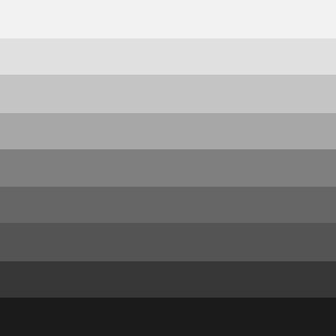 Black & White menu
