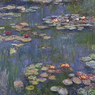 Claude Monet menu