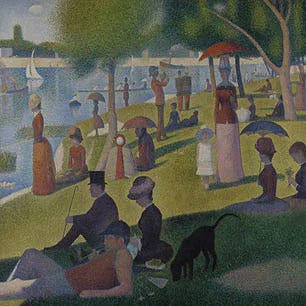 Pointillism menu
