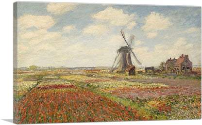 A Field of Tulips in Holland 1886
