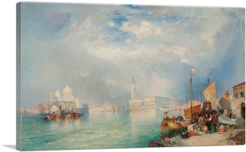 Entrance To The Grand Canal Venice 1915