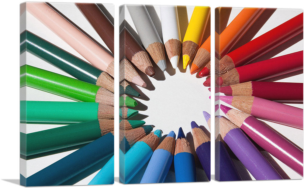 Circle Color Pencils Home decor