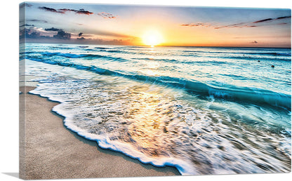 Beach Sunrise Waves