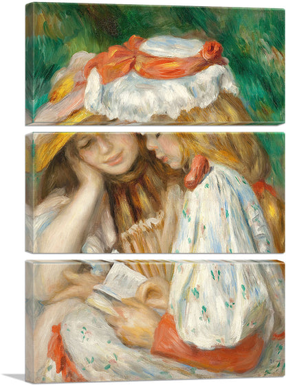 Two Girls Reading 1891
