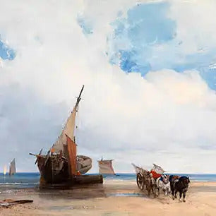 RICHARD PARKES BONINGTON Canvas Art Prints