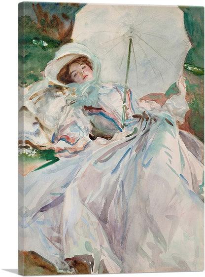 Lady With Parasol