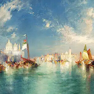 THOMAS MORAN Canvas Art Prints