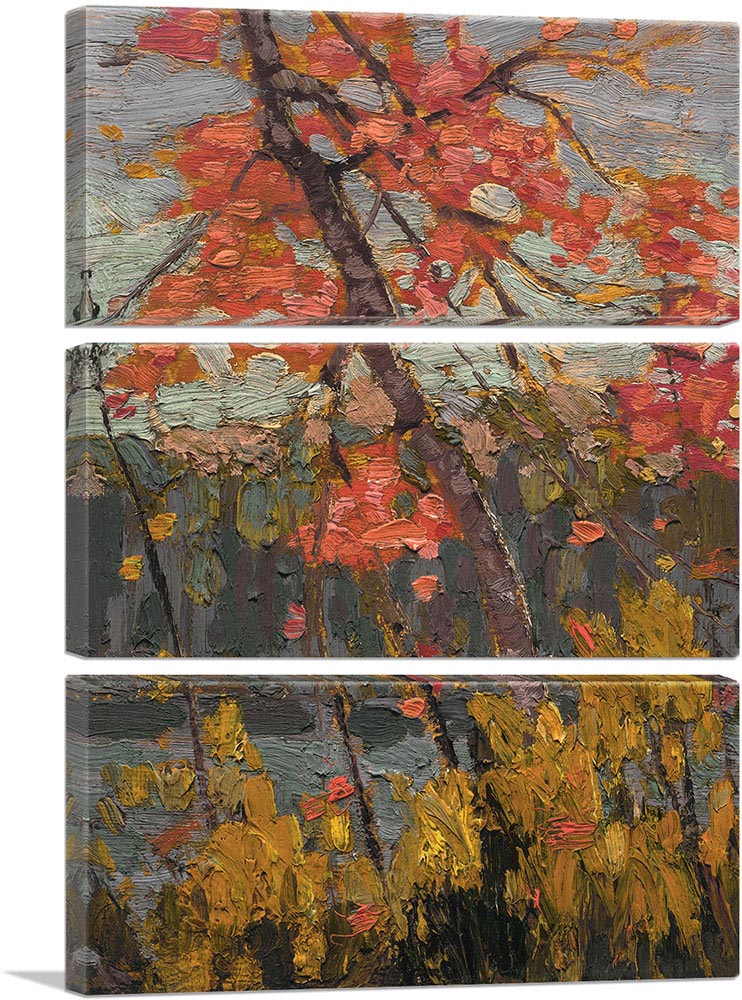Twisted Maple Red Tree Fall 1914