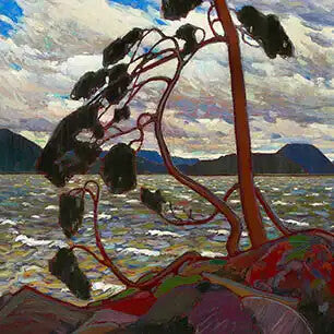 TOM THOMSON Canvas Art Prints