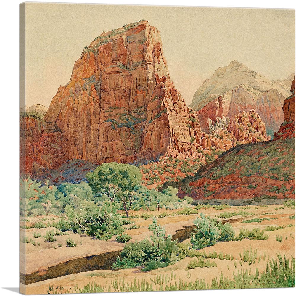 Bright Angel Landing Zion National Park Utah